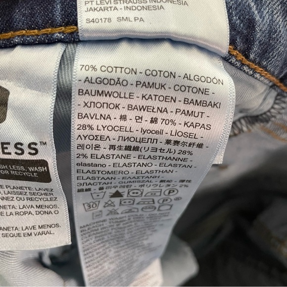 Levi’s 512 SLIM TAPER FIT MEN'S JEANS Size 33 - Picture 5 of 5